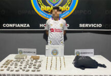 DIPAMPCO Captura a gatillero de la Mara MS-13, en Potrerillos, Cortés