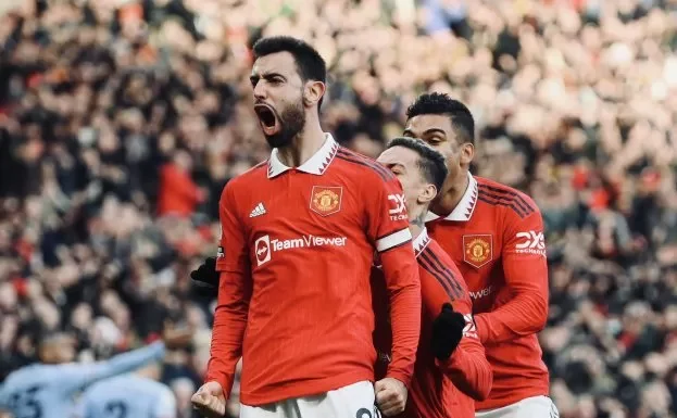 Marcus Rashford y Bruno Fernandes tumban al Manchester City y reavivan la Premier