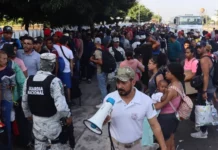 Empresarios de la frontera sur de México piden orden ante más migrantes