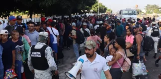 Empresarios de la frontera sur de México piden orden ante más migrantes