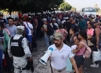 Empresarios de la frontera sur de México piden orden ante más migrantes