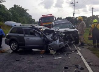 Hondureño pierde la vida en accidente vial en la CA-5 a la altura de Zambrano