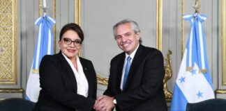 Argentina y Honduras coinciden en «profundizar» la integración regional