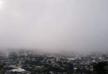 Cenaos informa que este sábado persistirán bajas temperaturas en la mayor parte del territorio nacional