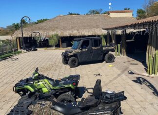 Casa donde capturaron al hijo del Chapo Guzmán en México quedó destrozada