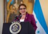 «La presidenta de Honduras miente», señala el diario El Comercio de Perú