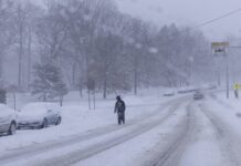 El sur de California bajo una inusual tormenta de lluvia y nieve