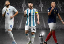 Karim Benzema, Kylian Mbappé y Lionel Messi, finalistas al Mejor jugador de la FIFA