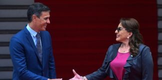 Pedro Sánchez ratifica a Xiomara Castro el compromiso de cooperación con Honduras