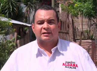 Jorge Aldana advierte: “La única forma de que no ganemos la elección es que nos la roben”