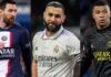 Messi, Benzema y Mbappé, finalistas para el premio The Best de la FIFA