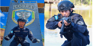 El influencer japonés Shin Fujiyama se convierte en el primer Comando Cobra Honorario en Honduras