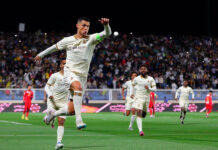 Cristiano Ronaldo, marca su segundo triplete en cinco partidos