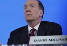 El presidente del Banco Mundial, David Malpass, anuncia que deja el cargo