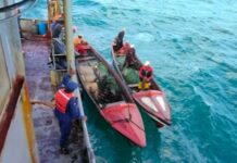 La Naval de Nicaragua intercepta otra embarcación hondureña por pesca ilegal