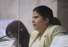 La diputada Fátima Mena critica la repartición de poder que pretenden hacer los partidos políticos en la CSJ