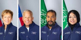 La misión Ax-2 pondrá en el espacio a la primera mujer saudí