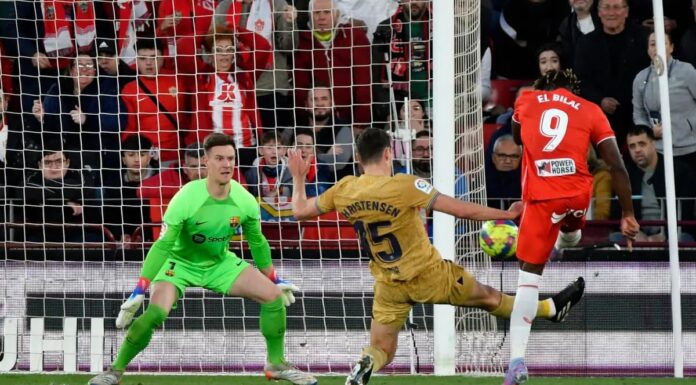 El Almería da la sorpresa y derrota 1-0 al Barcelona en la Liga