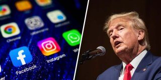 Meta restituye a Donald Trump sus cuentas de Facebook e Instagram