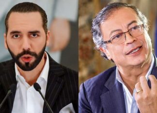 Bukele señala a Petro de «atacar» los «asuntos internos» de El Salvador