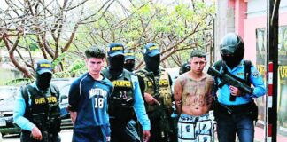 Por extorsión y porte ilegal de armas son acusados los señalados de la masacre en Comayagüela