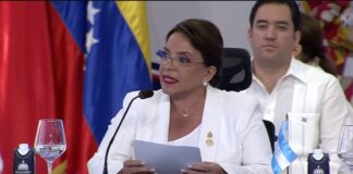 Xiomara Castro exige en la Cumbre Iberoamericana el fin de bloqueos económicos a Cuba, Nicaragua y Venezuela