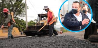 Jorge Aldana anuncia que trabajos para mejoramiento de la carretera al sur iniciarán a mediados de este año