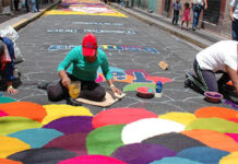 Presidenta de la Cámara de Turismo de Comayagua dice que se realizarán más de 50 alfombras multicolores en Semana Santa