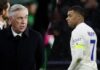 Ancelotti sobre Mbappé: «Es una pregunta que nunca contestaré»