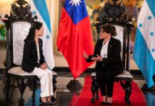 Taiwán intentará conservar los lazos con Honduras “hasta el último minuto”
