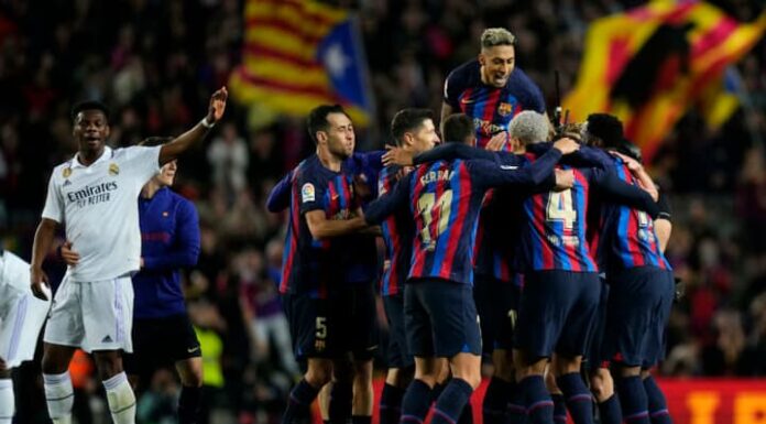 El Barcelona da jaque mate con triunfo de 2-1 ante el Real Madrid