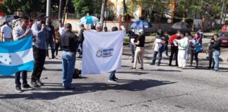 Personal del Ministerio Público continúa realizando protestas exigiendo un reajuste salarial