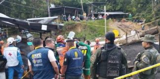 Sube a 11 los muertos por la explosión de una mina en Colombia