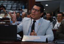 Presentarle un informe a la presidenta no resolverá la problemática de seguridad, manifiesta el diputado Francis Cabrera