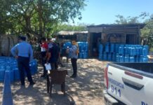 Policía Nacional recupera camión y mercadería valorada en más de medio millón de lempiras