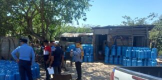 Policía Nacional recupera camión y mercadería valorada en más de medio millón de lempiras