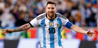 Messi llegó a Argentina para jugar los dos amistosos con la Albiceleste