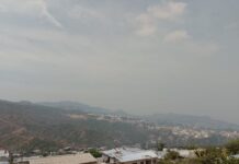 Las condiciones secas y bruma de humo persisten sobre el territorio nacional