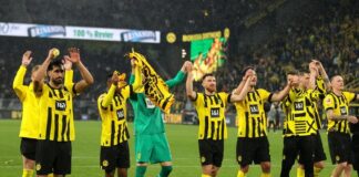 El Borussia Dortmund conquista el liderato de la Bundesliga al golear al Eintracht Fráncfurt