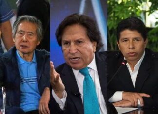 El expresidente Toledo, está recluido en la misma cárcel que Fujimori y Castillo