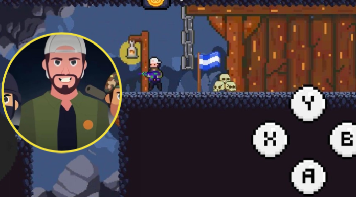 Lanzan en El Salvador videojuego en el que Bukele persigue a pandilleros