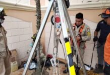 Dos obreros perdieron la vida cuando limpiaban un pozo malacate en Tatumbla