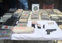 Capturan a tres personas en posesión de 40 kilos de cocaína en zona sur de Honduras