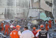 Suben a seis los muertos por el desplome de un edificio en Brasil