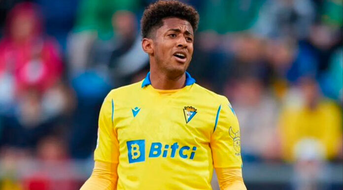 DT del Cádiz informa que Anthony Lozano ya firmó con Getafe