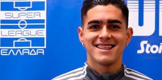 Luis Palma premiado en el fútbol de Grecia