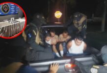 La DIPAMPCO captura a 4 miembros de la MS-13 que pretendían realizar un homicidio múltiple