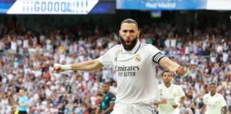 Benzema y Rodrygo golean al Almería (4-2)