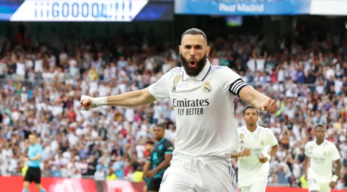 Benzema y Rodrygo golean al Almería (4-2)