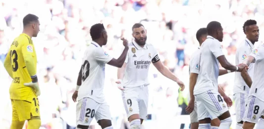 Con un Hat-Trick de Benzema, El Real Madrid golea al Valladolid previo a enfrentar al Barcelona en la Copa del Rey